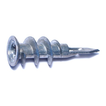 MIDWEST FASTENER Screw Anchor, 1-1/4" L, Steel, 100 PK 04275